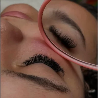 : Beautiful lash extensions and lifts in Asheboro, NC. Professional lash services and brow shaping at Luxe Serenity Studio.