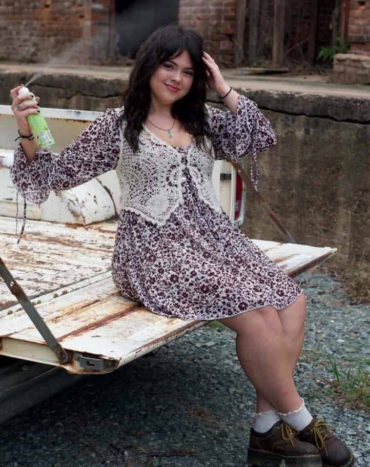 Image of Gracie Trogdon, hair stylist at Luxe Serenity Studio in Asheboro, NC,